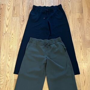 Two Pairs of Lululemon Wide Leg Pants